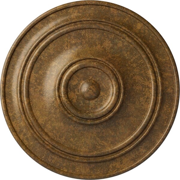 Ekena Millwork Small Classic Ceiling Medallion (Fits Canopies up to 10"), 40 1/4"OD x 3 1/8"P, Rubbed Bronze CM40CLRZS - main